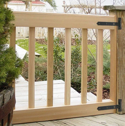 Custom Deck Gate - No Knots